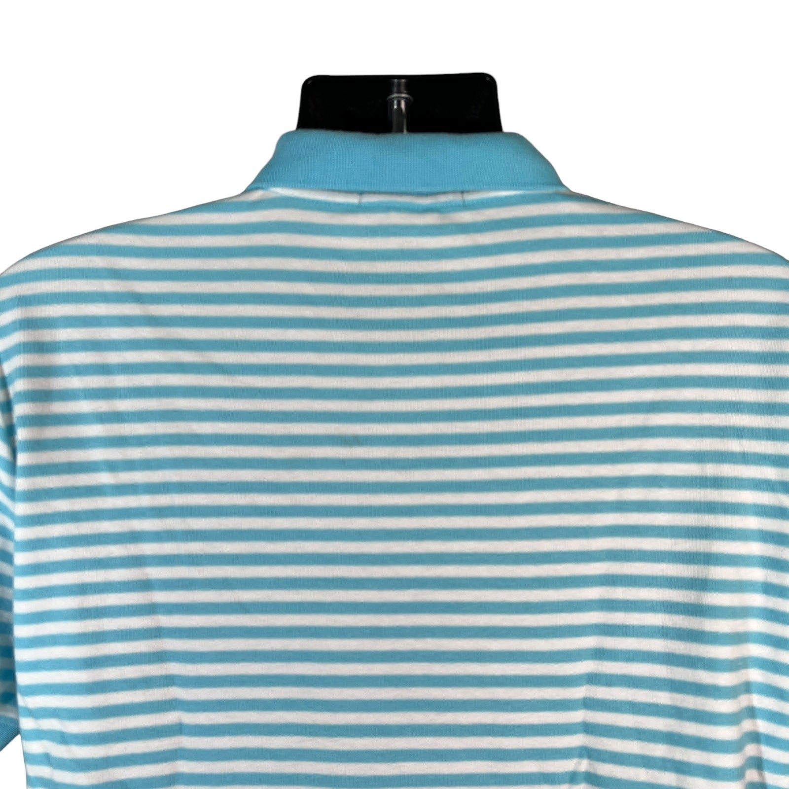 Collection of Polo By Ralph Lauren Striped Polo Shirt in a gallery layout
