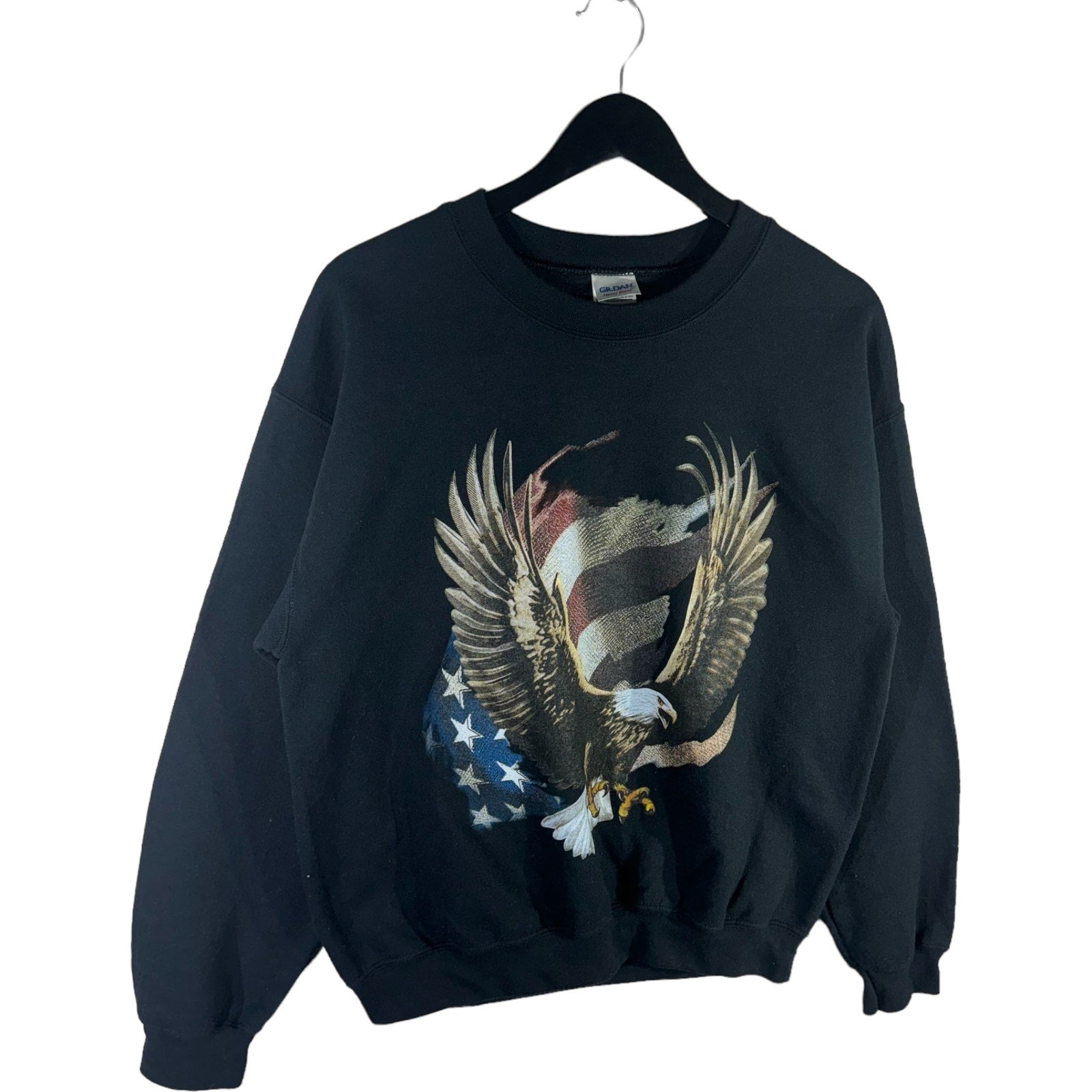 Collection of Bald Eagle American Crewneck in a gallery layout