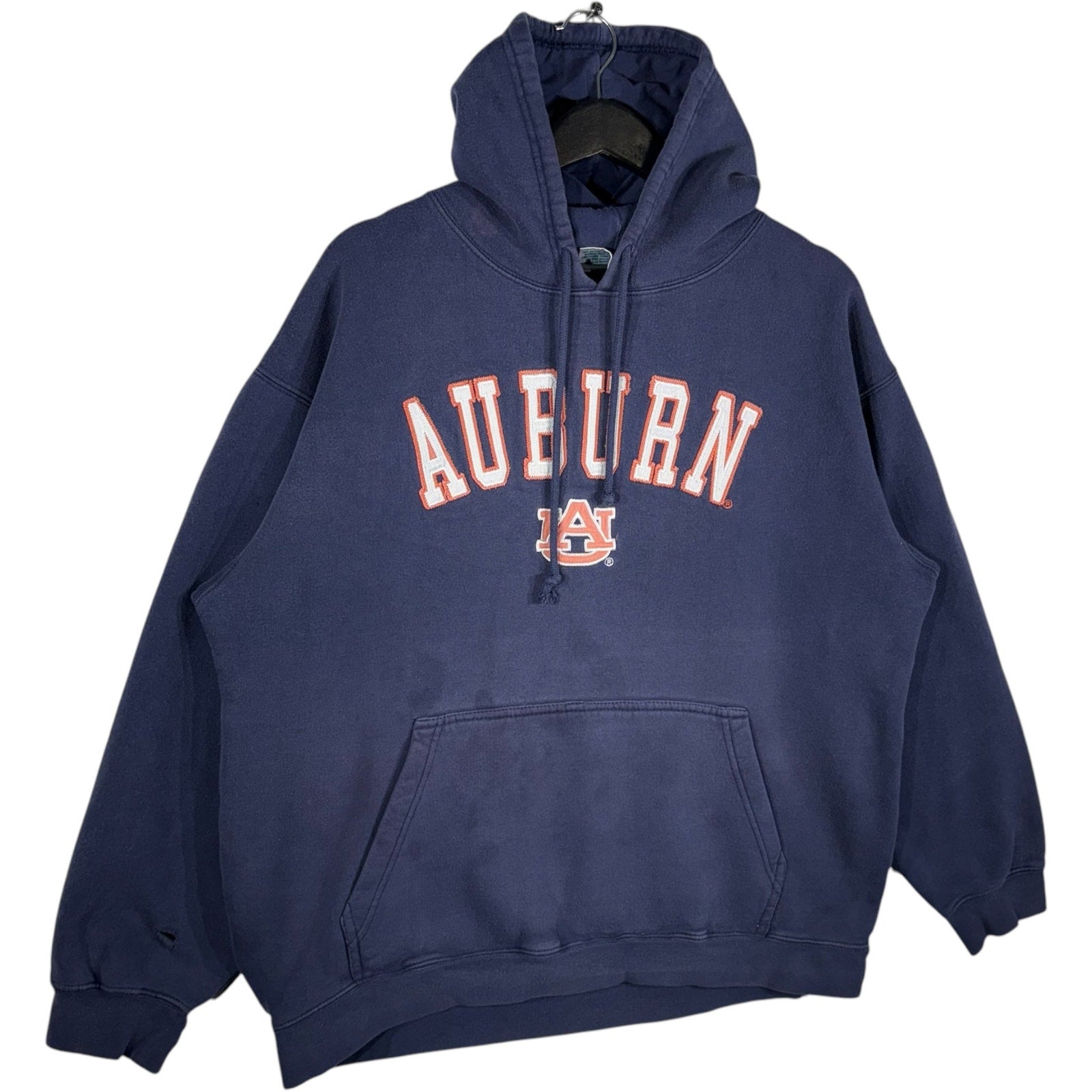 Collection of Auburn University Spellout Hoodie in a gallery layout
