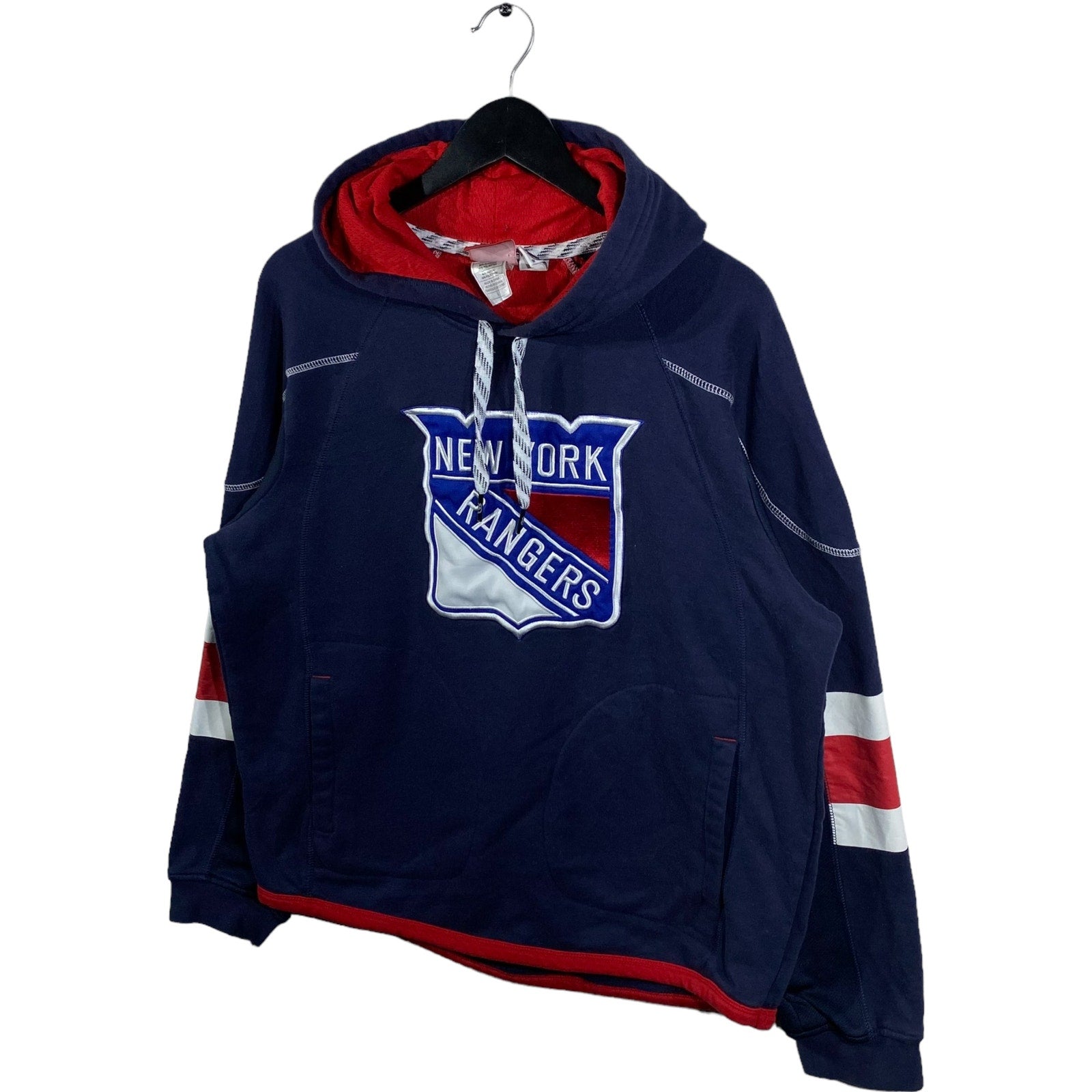 Collection of Reebok New York Rangers NHL Hoodie in a gallery layout