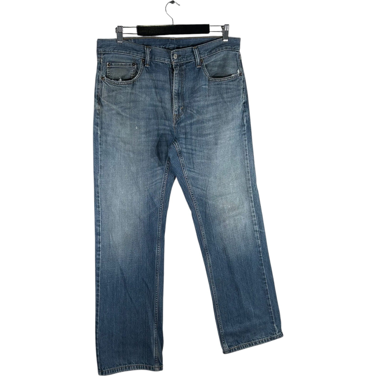Collection of Levi's 559 Denim Straight Leg Jeans 34x30 in a gallery layout