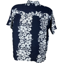 Collection of Floral Hawaiian Short Sleeve Button Up Shirt in a gallery layout