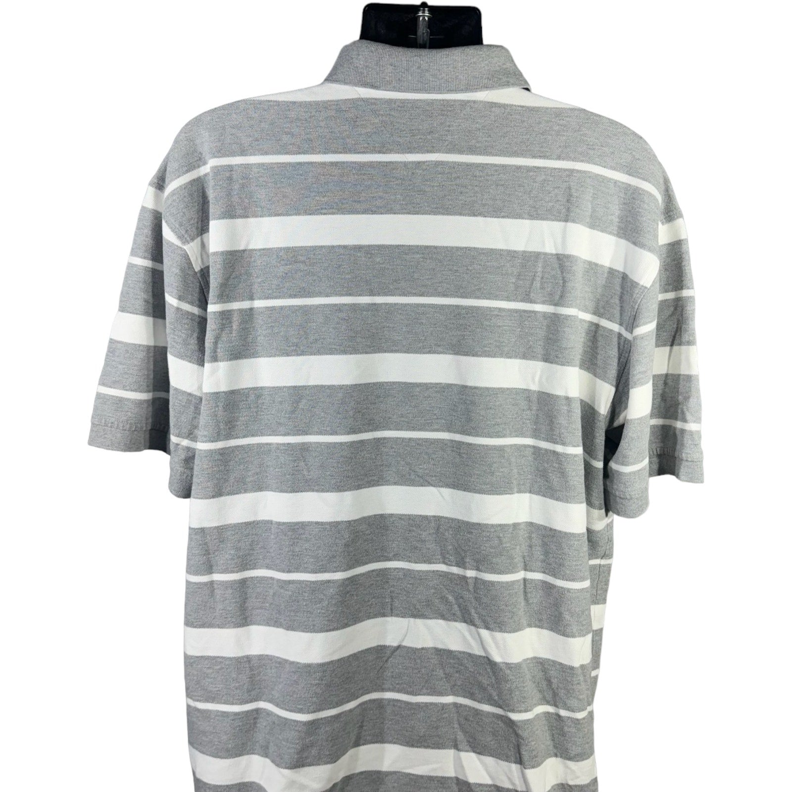 Collection of Tommy Hilfiger Striped Short Sleeve Polo in a gallery layout