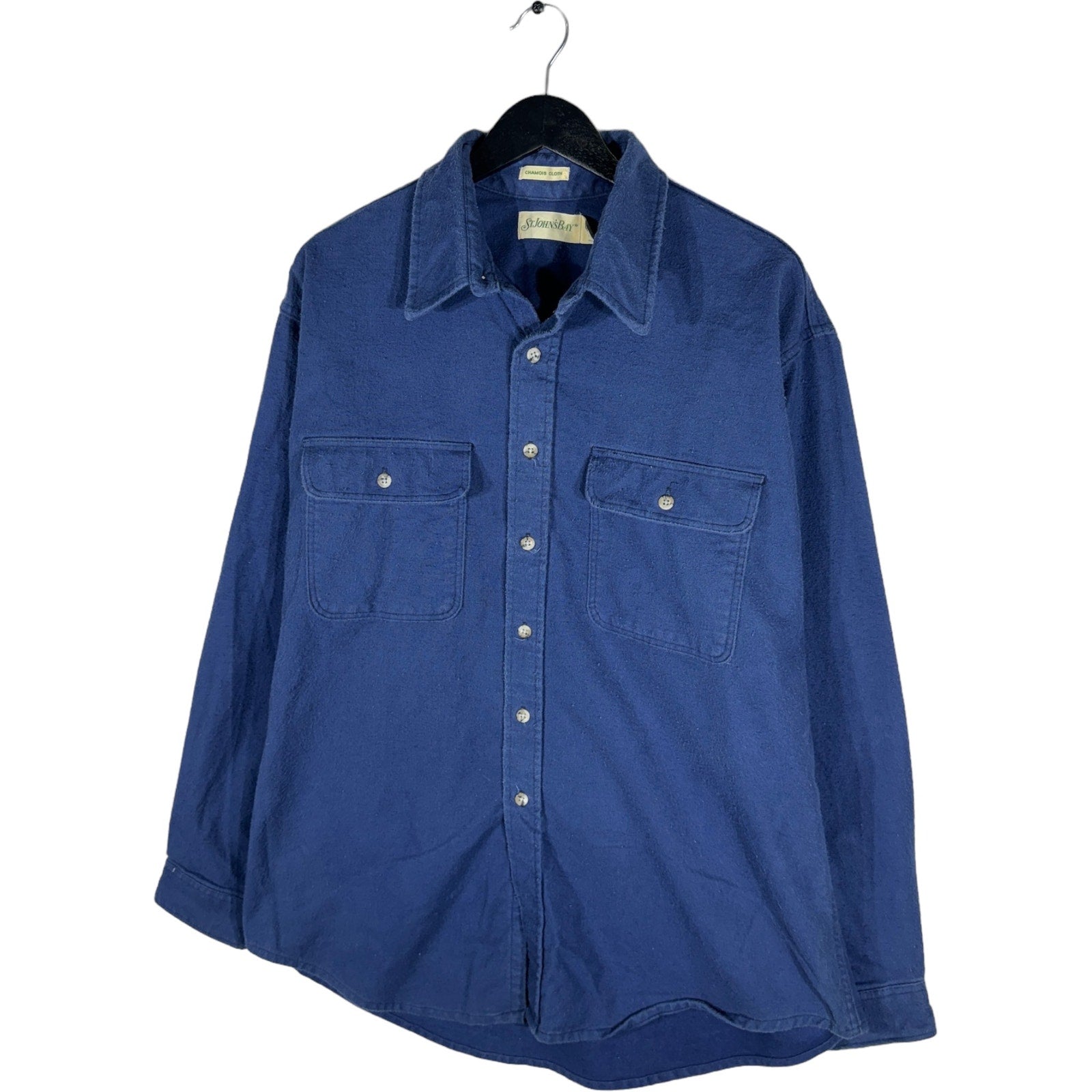 Collection of St. John's Bay Chamois Button Up in a gallery layout