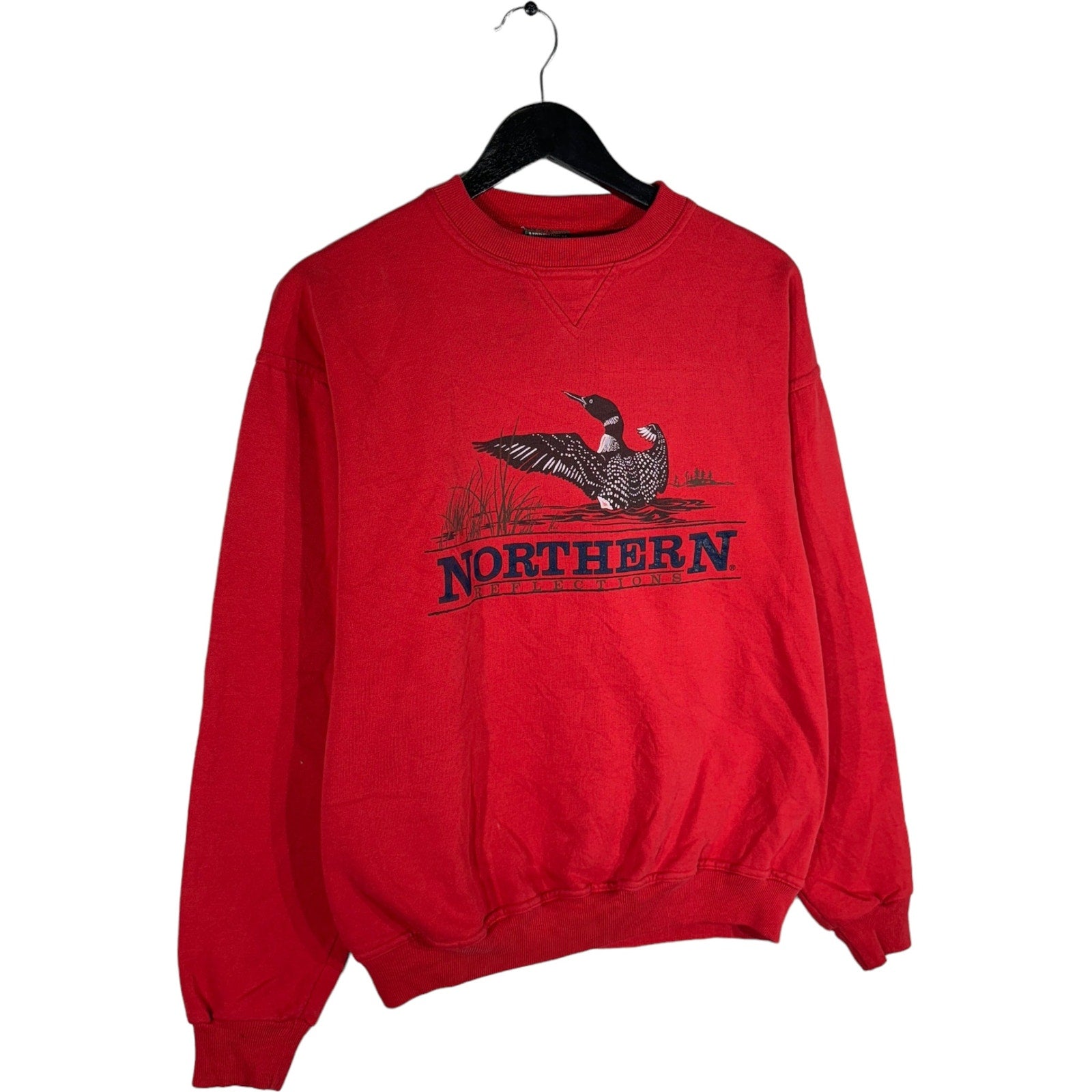 Collection of Vintage Northern Reflections Embroidered Crewneck in a gallery layout