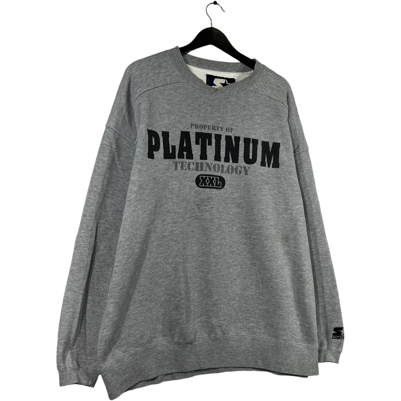 Collection of Starter Property Of Platinum Technology Crewneck in a gallery layout