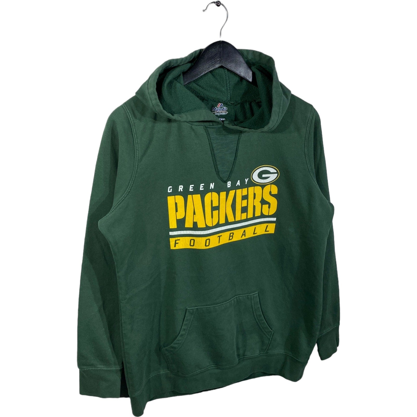 Collection of Majestic Green Bay Packers NFL Hoodie in a gallery layout