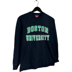 Collection of Champion Boston University Spellout Pullover Crewneck in a gallery layout