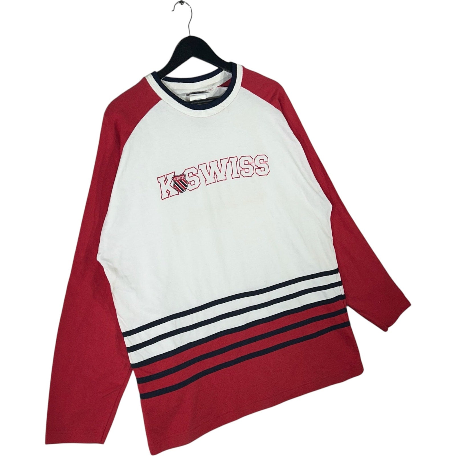 Collection of K-Swiss Striped Long Sleeve in a gallery layout