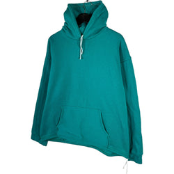 Collection of Smocked Drawstring Hoodie in a gallery layout