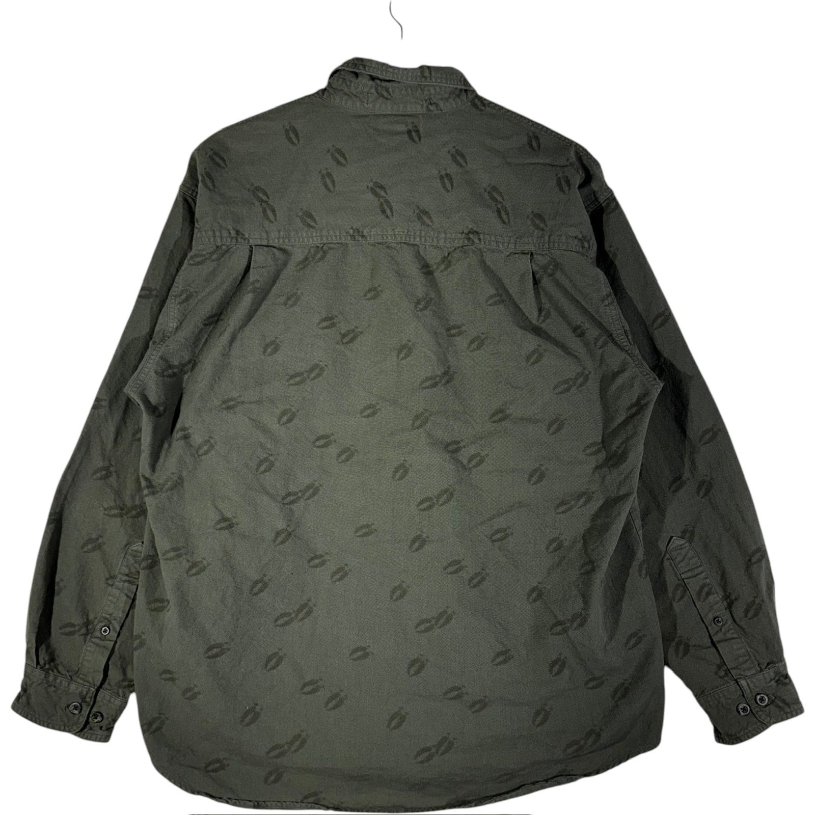 Collection of Columbia River Lodge Hoof Print Pattern Long Sleeve Button Up in a gallery layout
