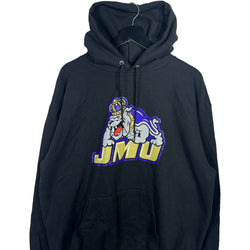 Collection of Champion James Madison University Pullover Hoodie in a gallery layout