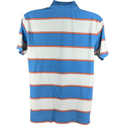 Collection of Aeropostale Striped Short Sleeve Polo in a gallery layout