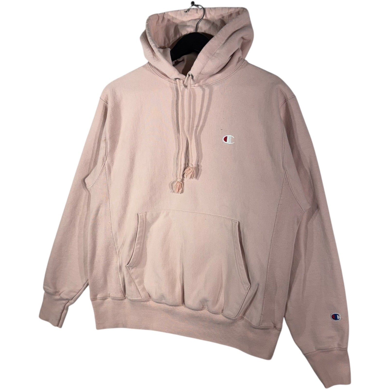 Collection of Champion Reverse Weave Logo Hoodie in a gallery layout