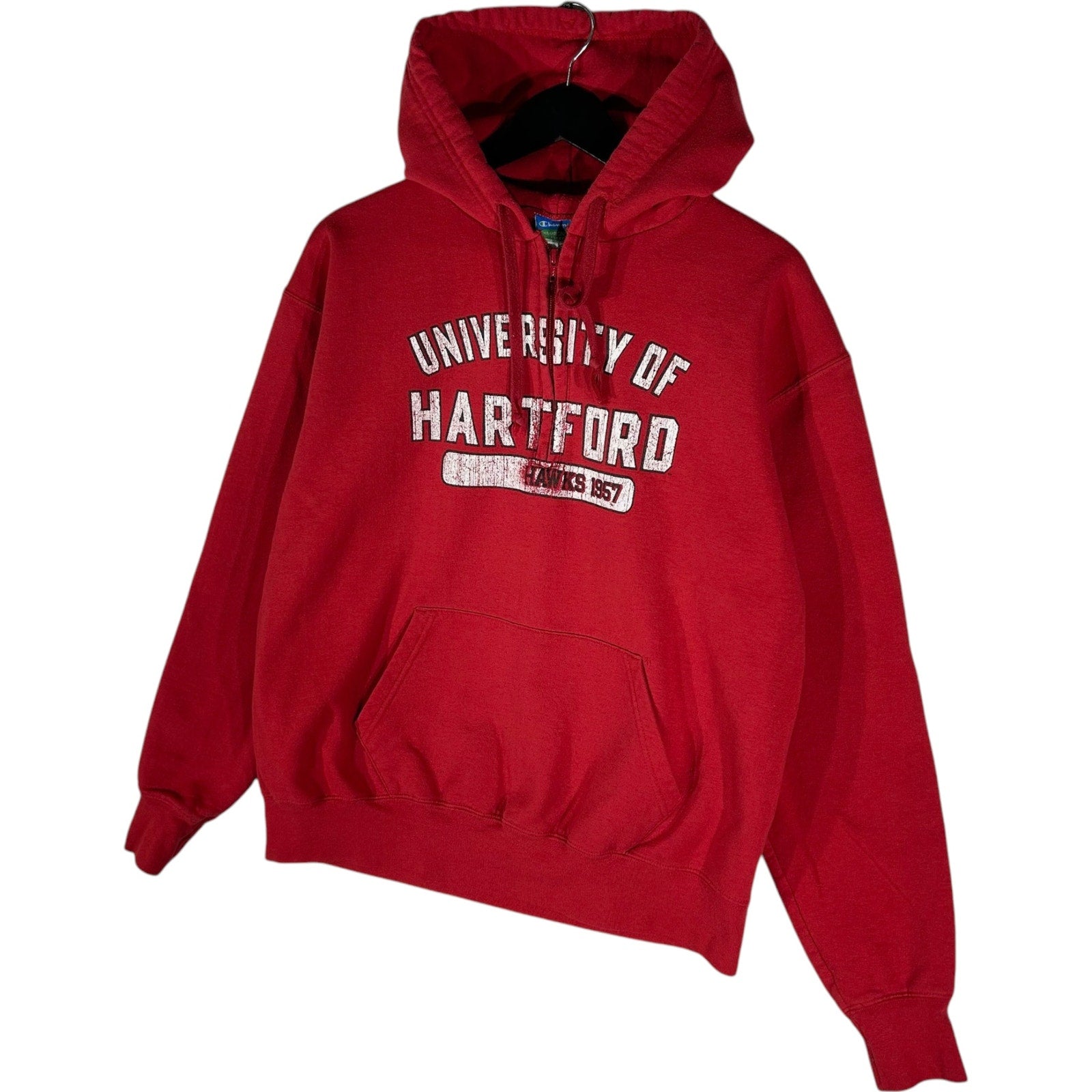 Collection of Champion University Of Hartford Hoodie in a gallery layout