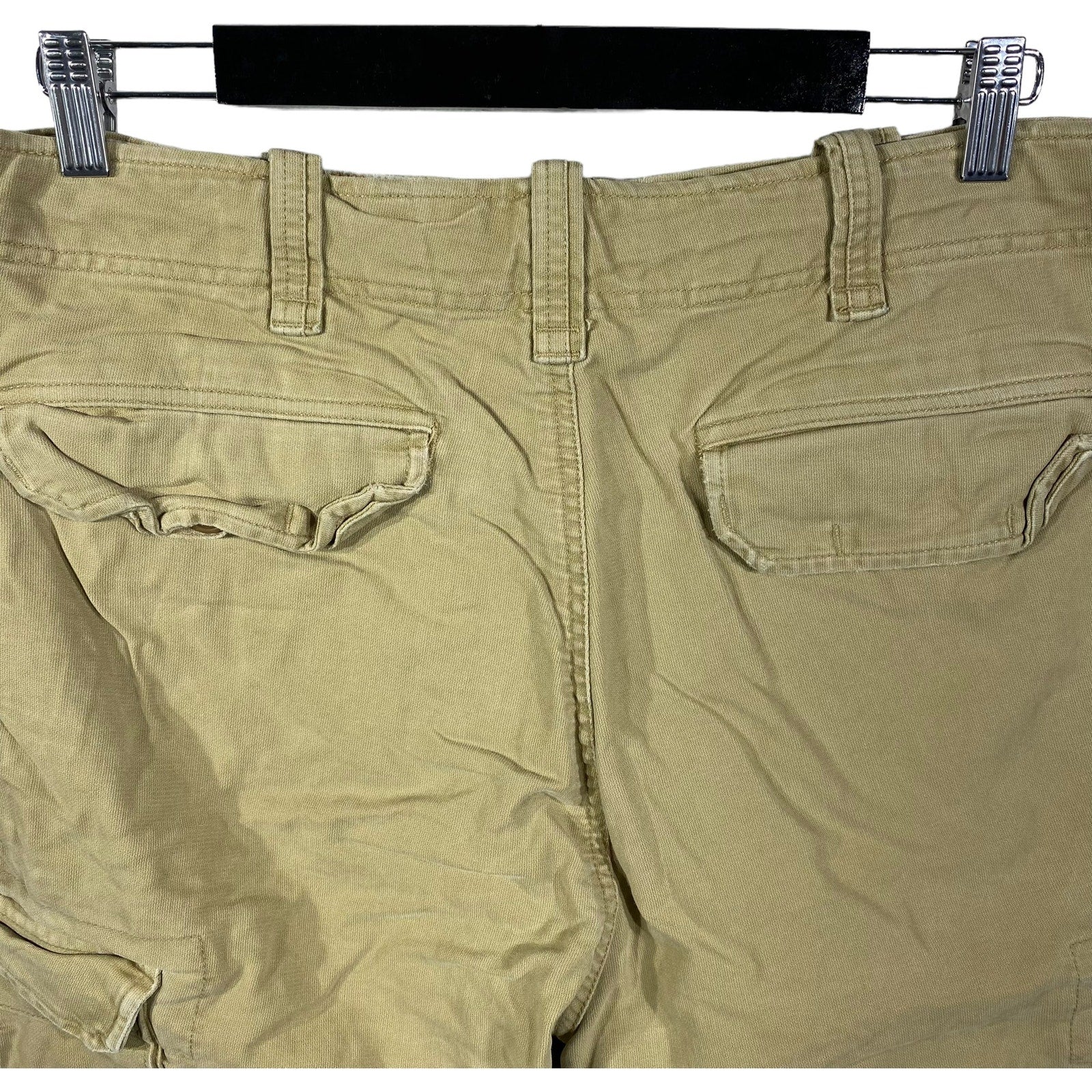 Collection of Abercrombie & Fitch Zip Fly Cargo Shorts in a gallery layout
