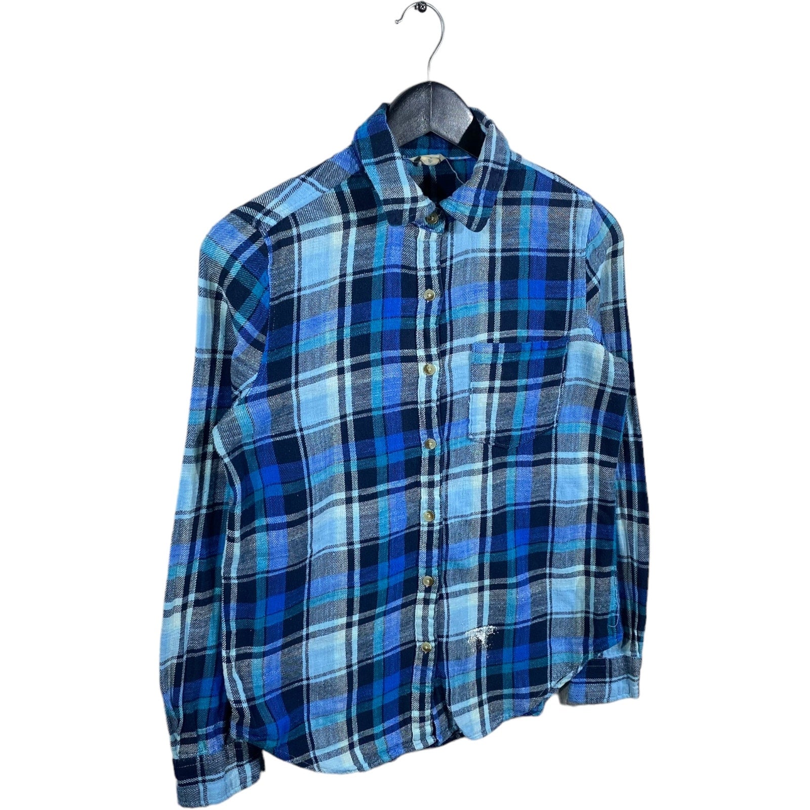 Collection of Aeropostale Plaid Long Sleeve Button Up in a gallery layout