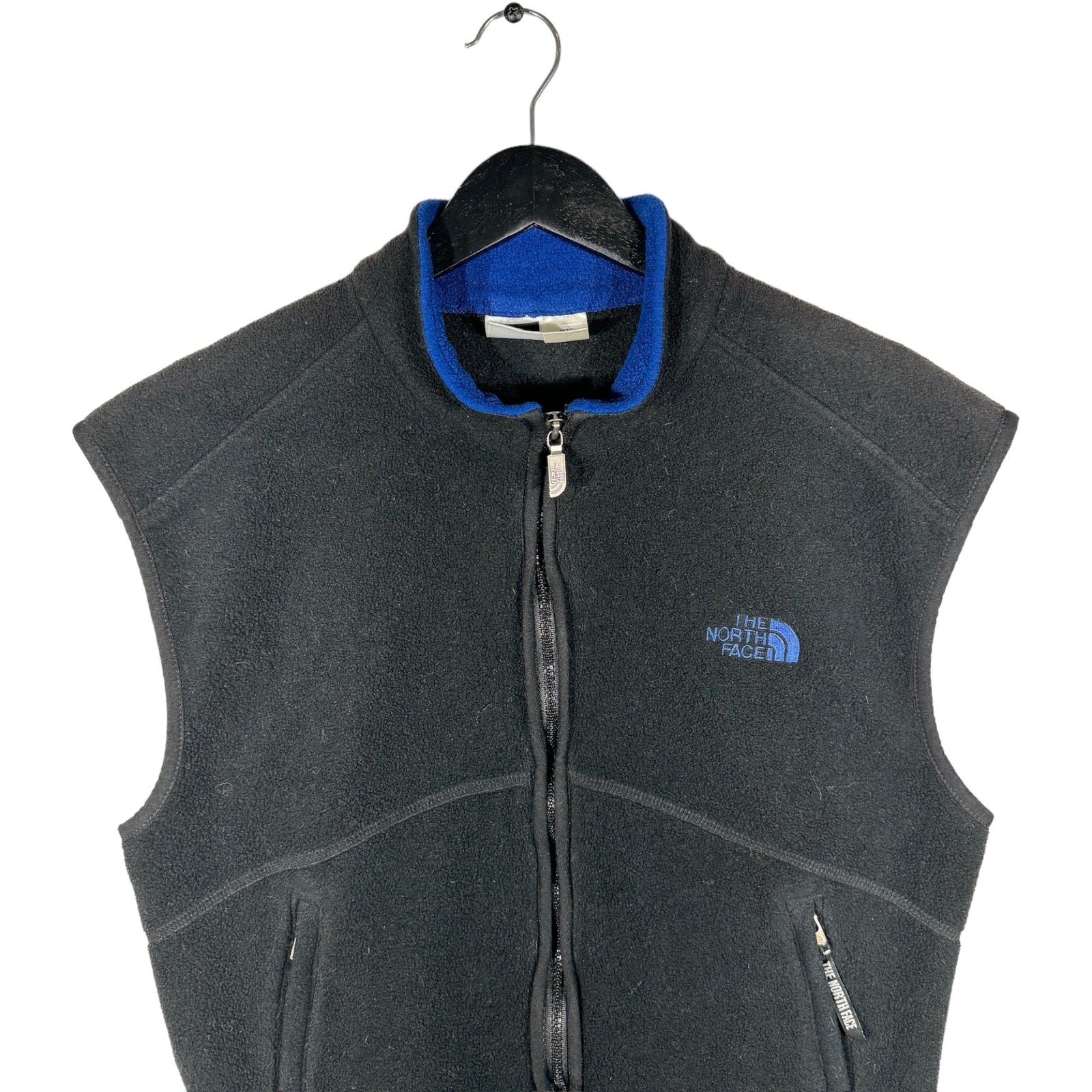 Collection of The North Face Full Zip Fleece Vest in a gallery layout