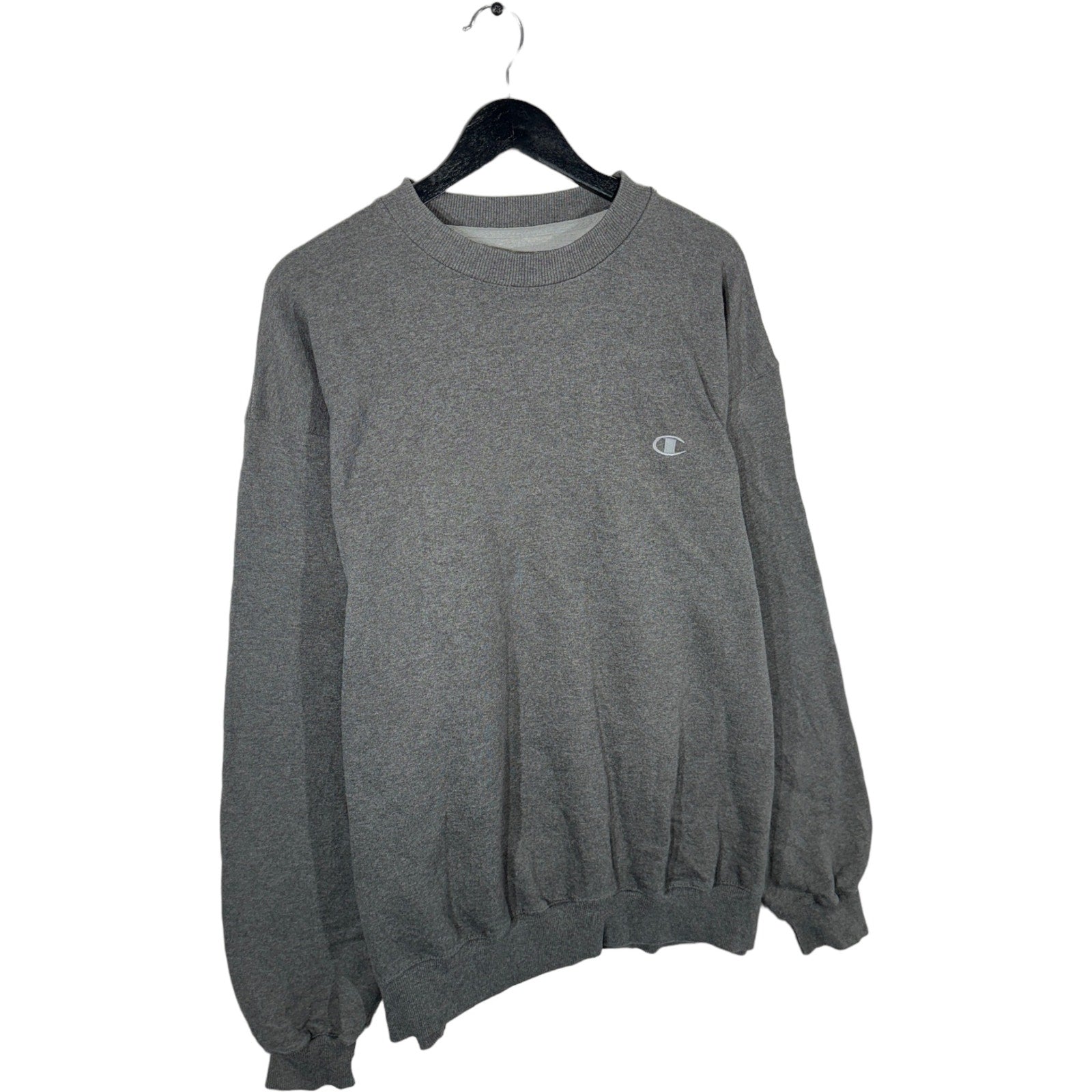 Collection of Champion Embroidered Pullover Crewneck in a gallery layout