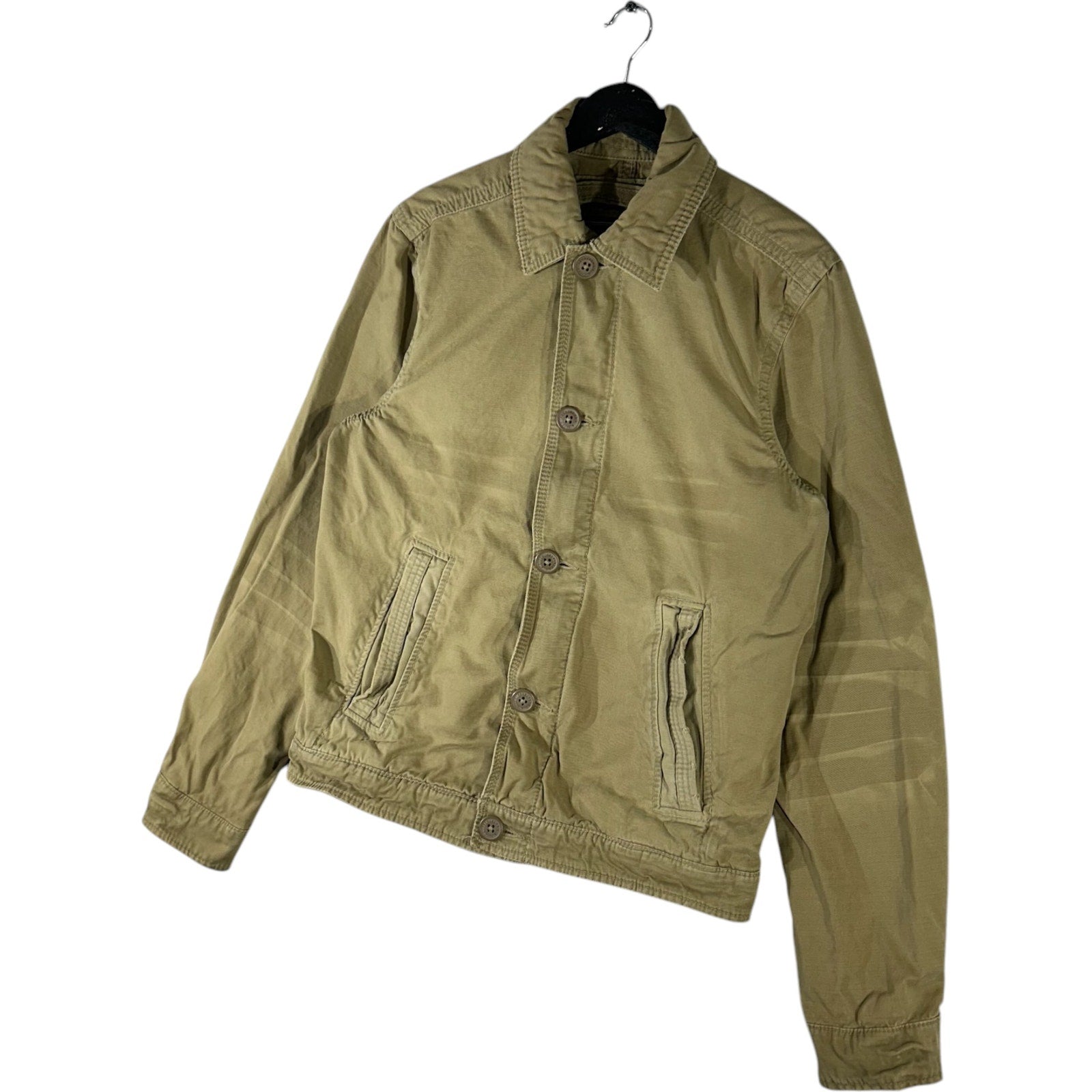 Collection of Abercrombie & Fitch Wakely Button Up Jacket in a gallery layout