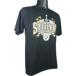 Collection of Reebok Superbowl XLV Pittsburgh Steelers Tee in a gallery layout