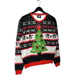 Collection of Star Wars Ugly Christmas Sweater Style Crewneck in a gallery layout