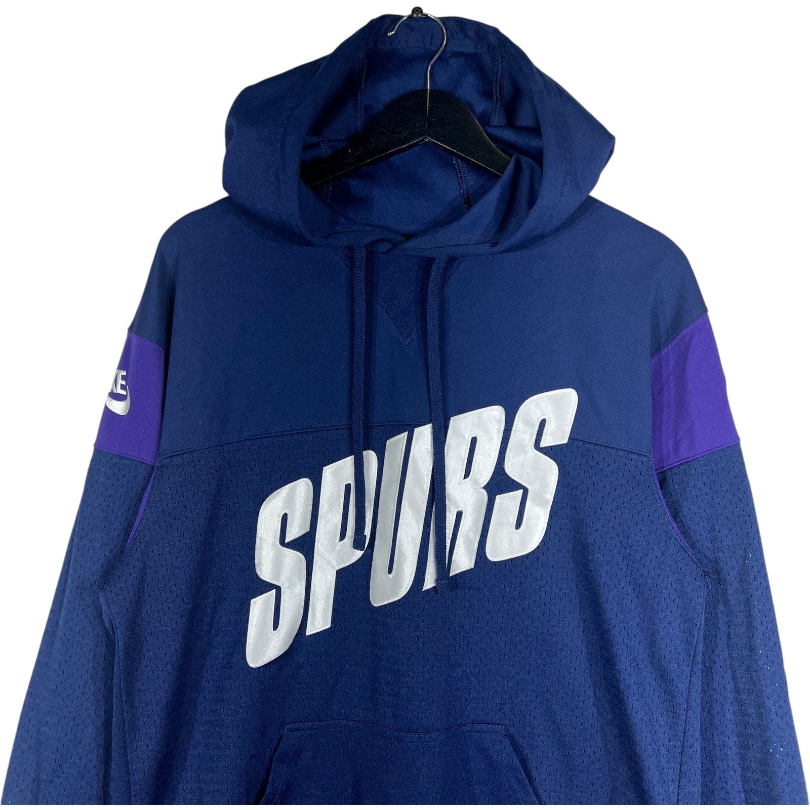 Collection of Nike Tottenham Hotspurs Spellout Hoodie in a gallery layout