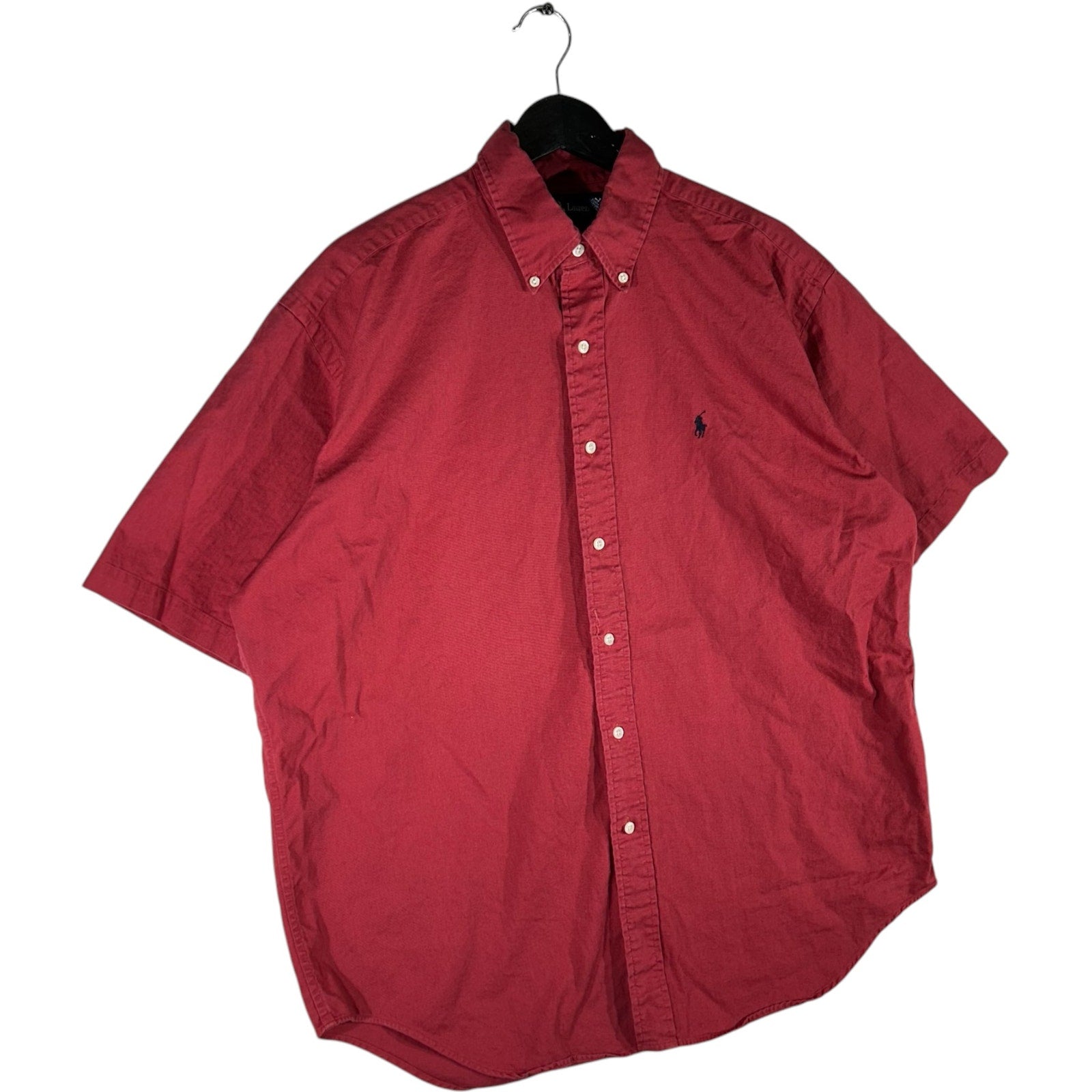 Collection of Ralph Lauren Short Sleeve Full Button Up in a gallery layout