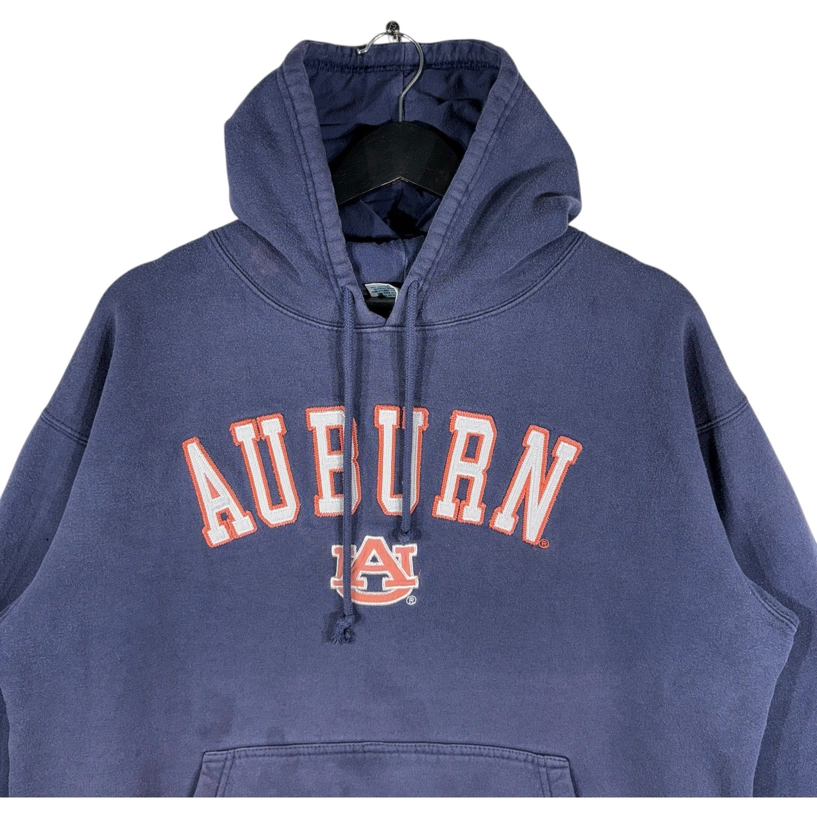 Collection of Auburn University Spellout Hoodie in a gallery layout