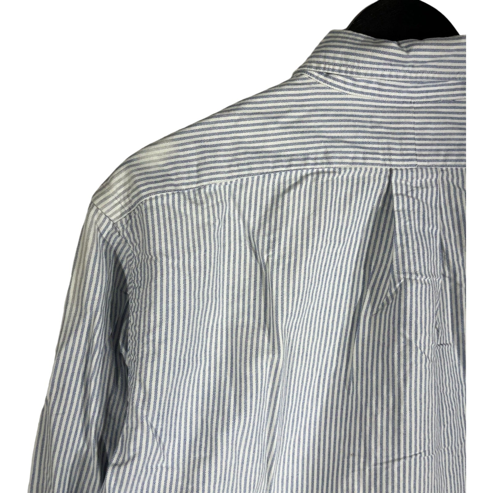 Collection of Ralph Lauren Striped Long Sleeve Button Down in a gallery layout