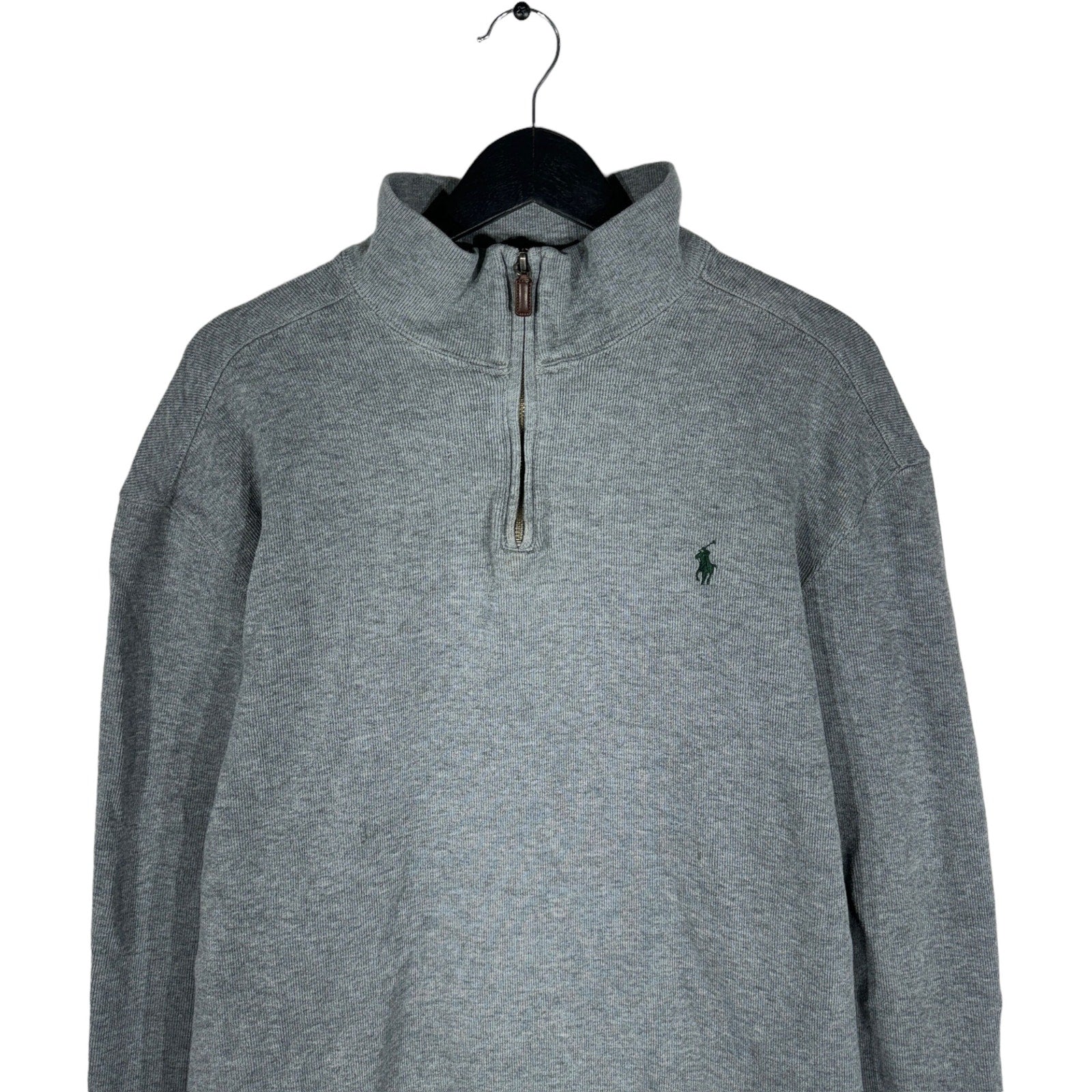 Collection of Polo Ralph Lauren 1/4 Zip Sweater in a gallery layout