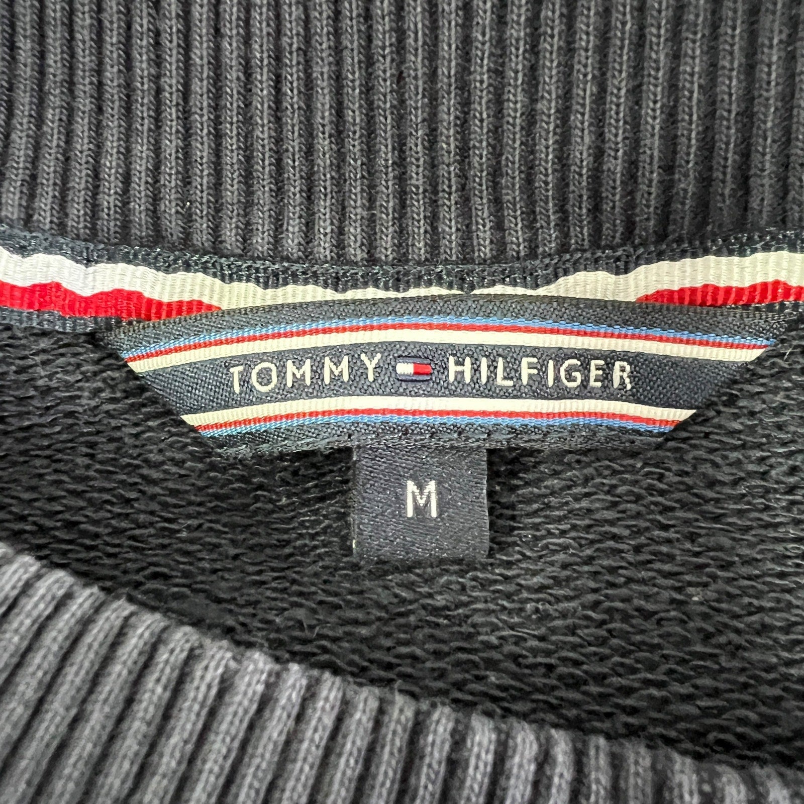 Collection of Tommy Hilfiger Embroidered Logo Crewneck in a gallery layout