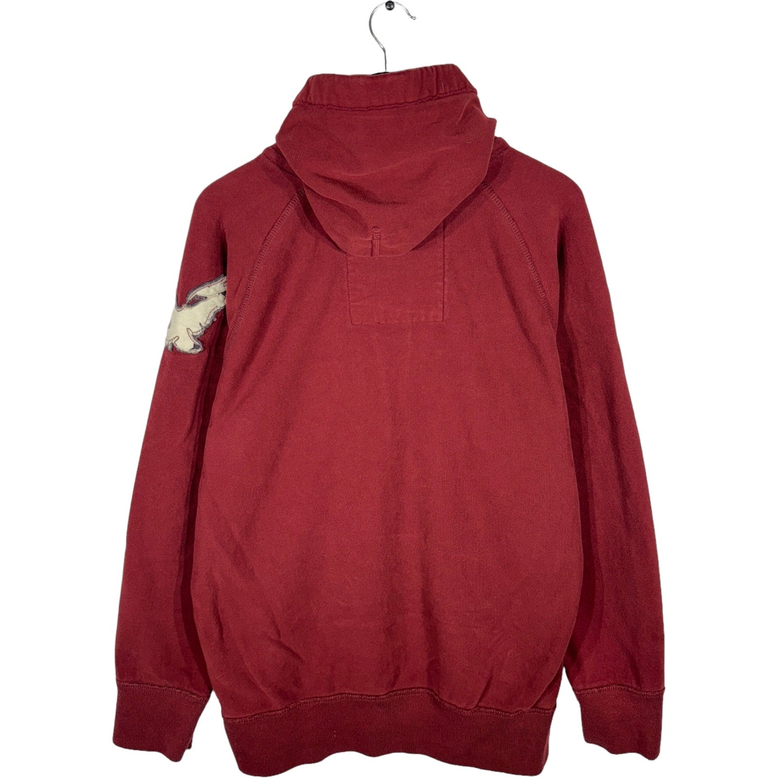 Collection of American Eagle 1/2 Zip Hoodie in a gallery layout