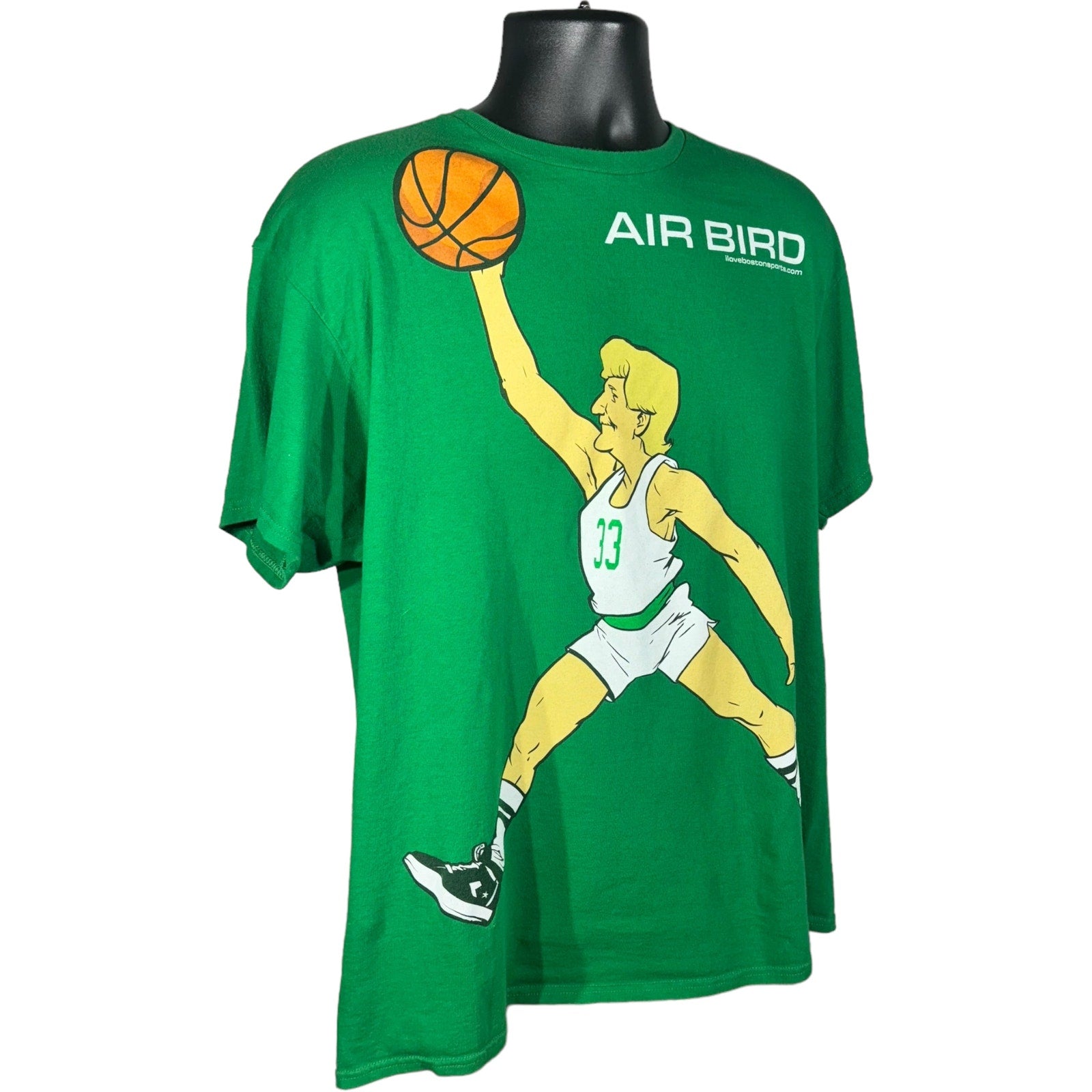 Collection of Air Bird Larry Bird Basketball Tee in a gallery layout