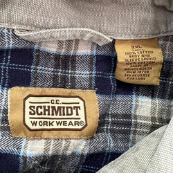 Collection of Shmidt Workwear Flannel Lined Workwear Button Down in a gallery layout