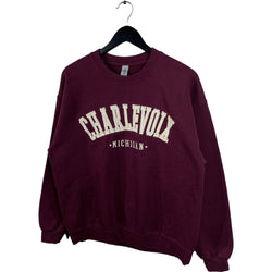 Collection of Charlevoix Michigan Crewneck in a gallery layout