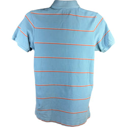 Collection of Abercrombie Striped Short Sleeve Polo in a gallery layout