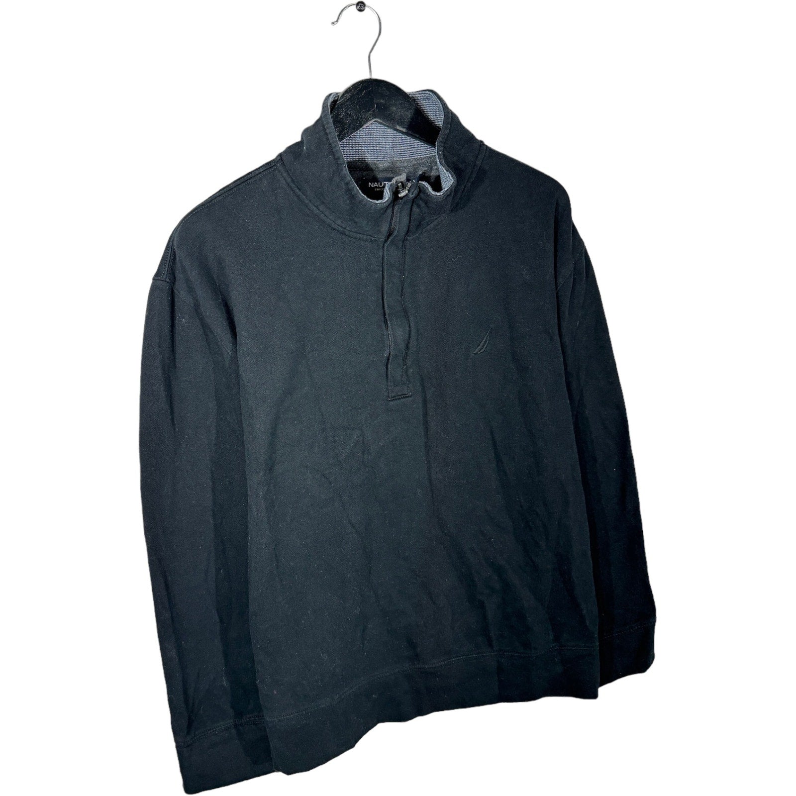 Collection of Nautica 1/4 Zip Pullover Sweatshirt in a gallery layout