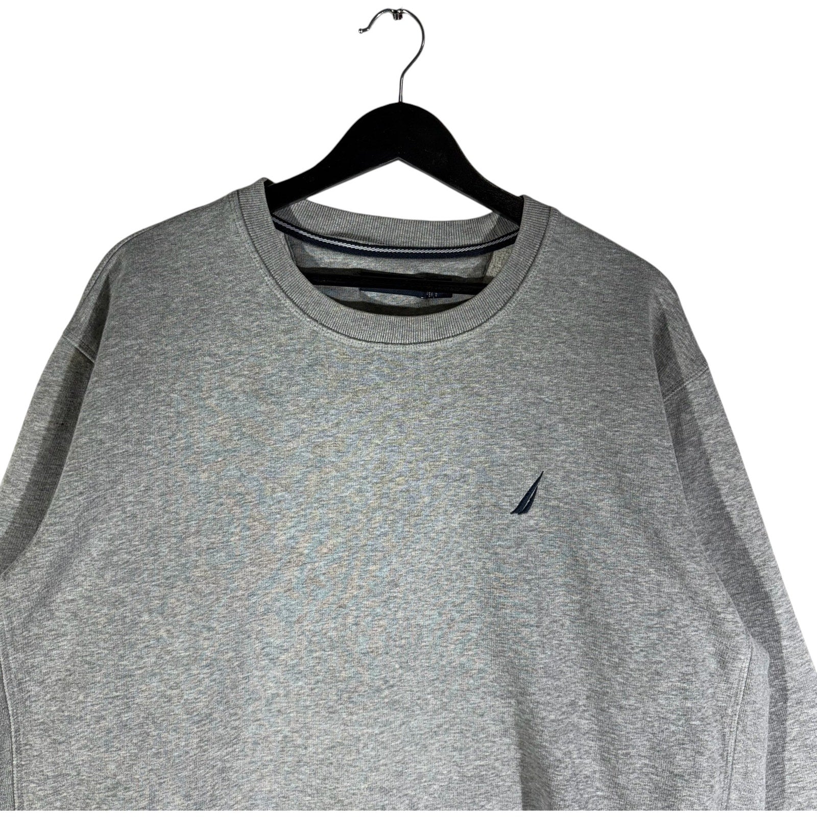 Collection of Nautica Mini Logo Crewneck in a gallery layout