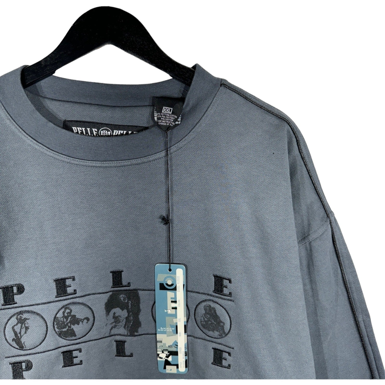 Collection of Vintage Pelle Pelle Crewneck in a gallery layout