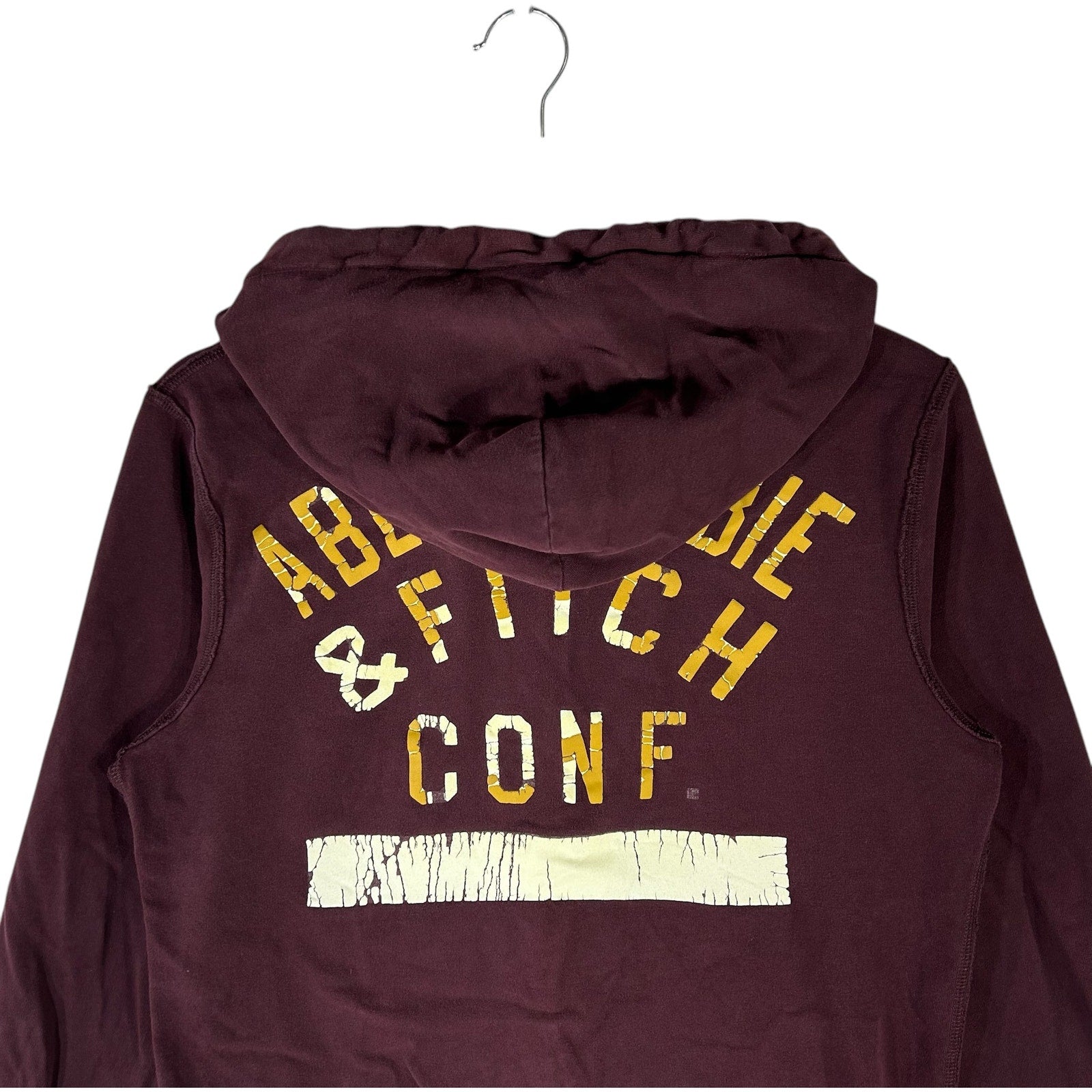 Collection of Women's Abercrombie And Fitch Fill Zip Hoodie in a gallery layout