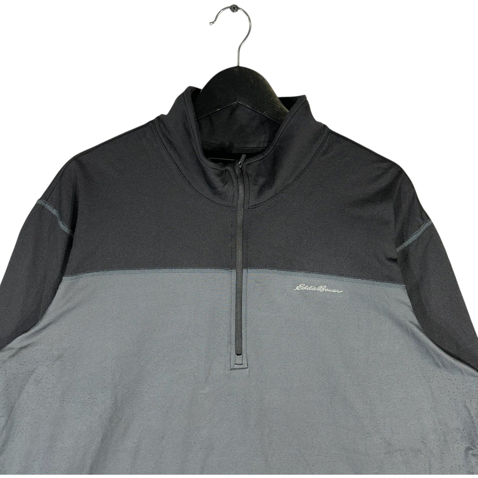 Collection of Eddie Bauer 1/4 Zip Fleece in a gallery layout