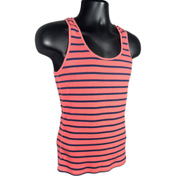 Collection of Women's American Eagle Outfitters Striped Tank Top in a gallery layout