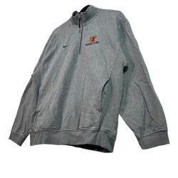 Collection of Nike Embroidered 1/4 Zip Crewneck in a gallery layout