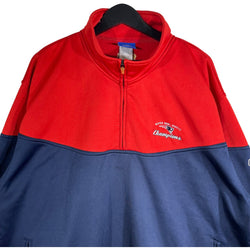 Collection of Reebok NFL New England Patriots 1/4 Zip Sweatshirt in a gallery layout