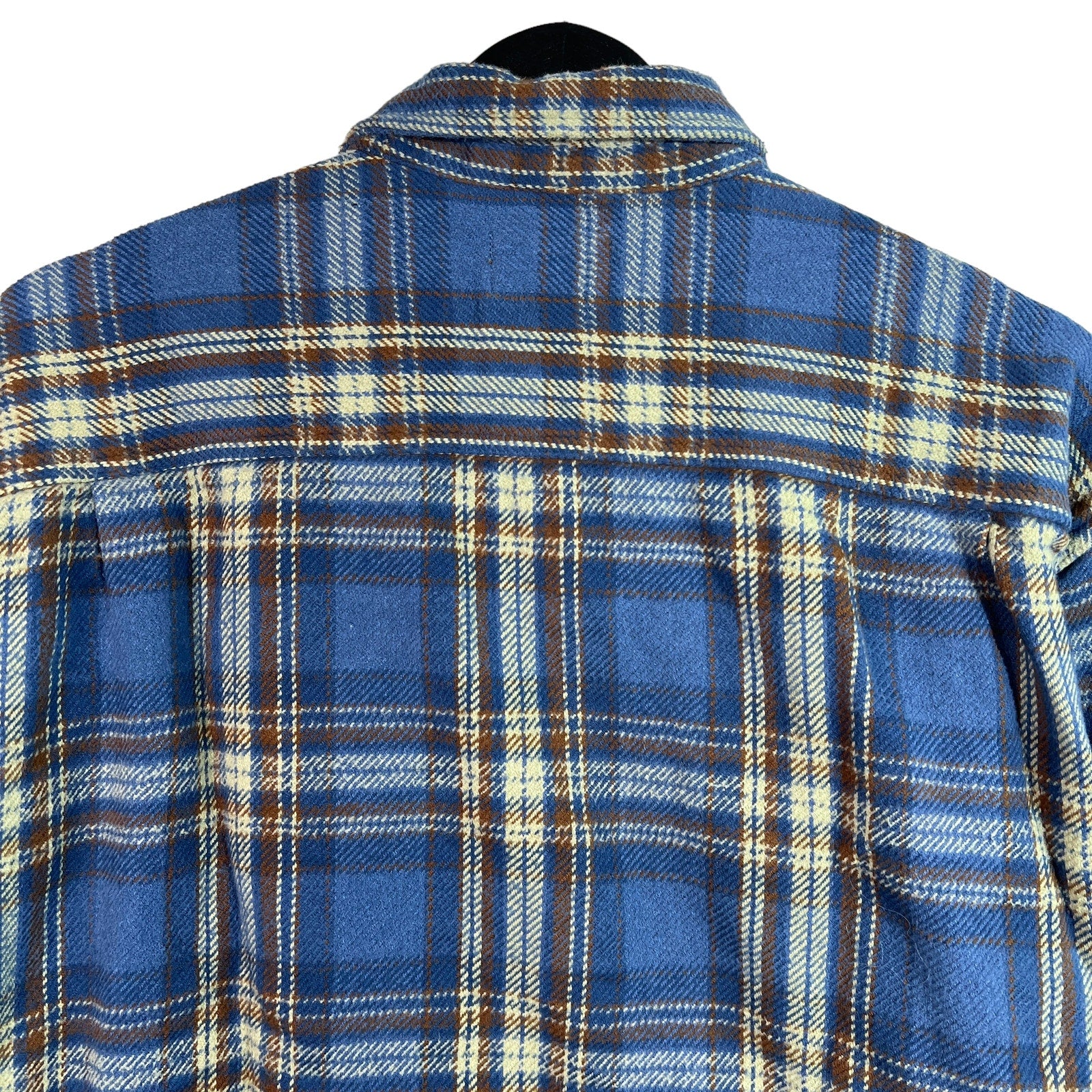 Collection of St. Johns Bay Plaid Button Up Flannel in a gallery layout