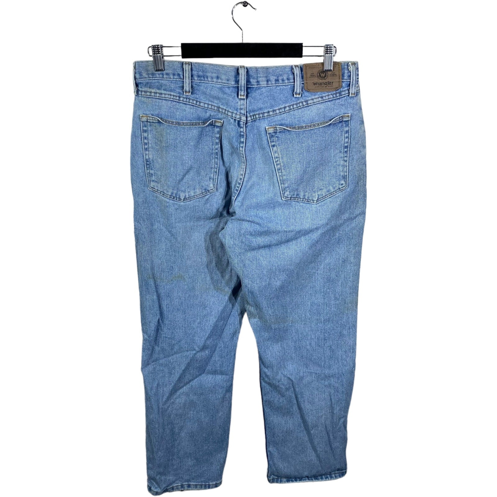 Collection of Wrangler Zip Fly Straight Leg Denim Pants in a gallery layout