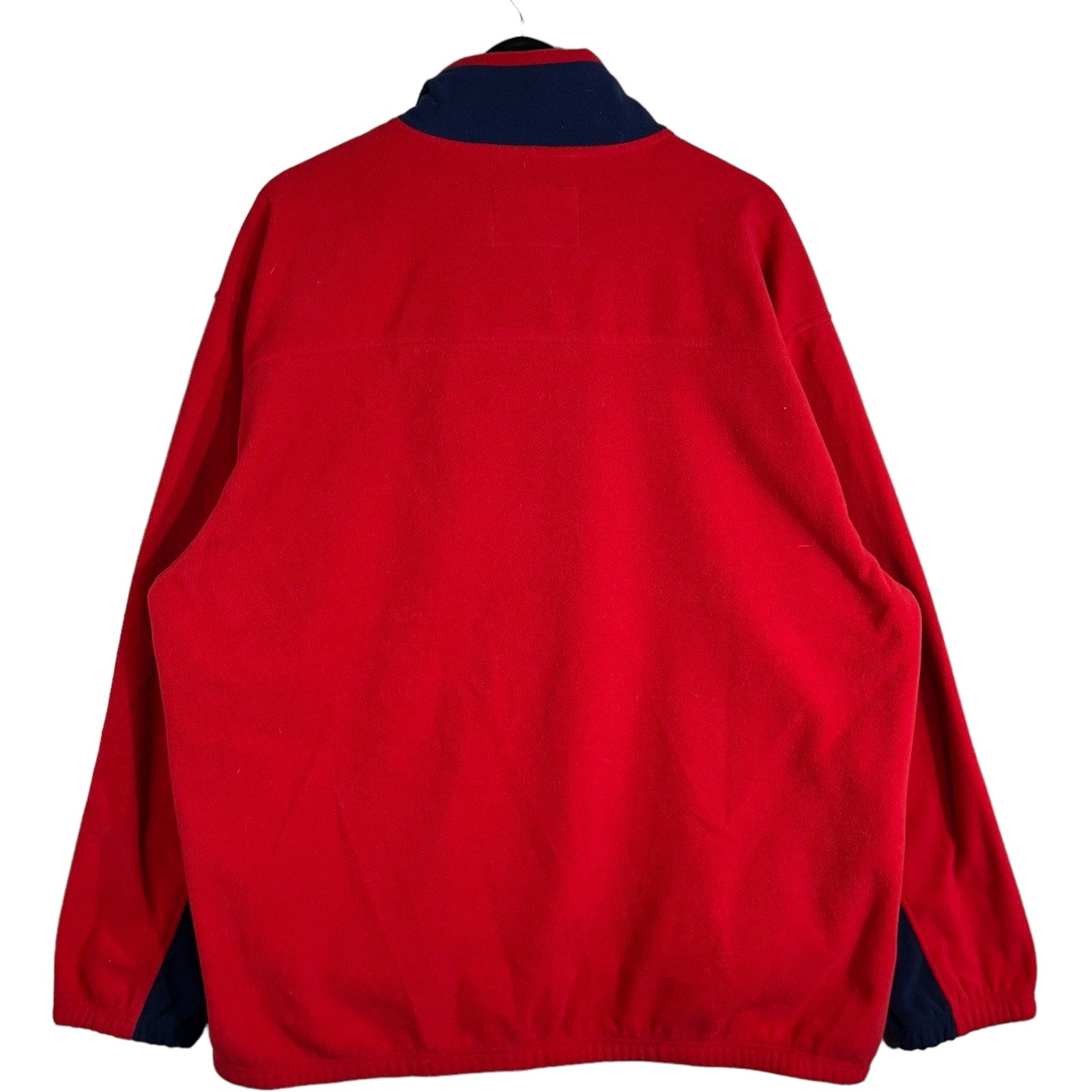 Collection of NFL New England Patriots Logo 1/4 Zip Fleece in a gallery layout