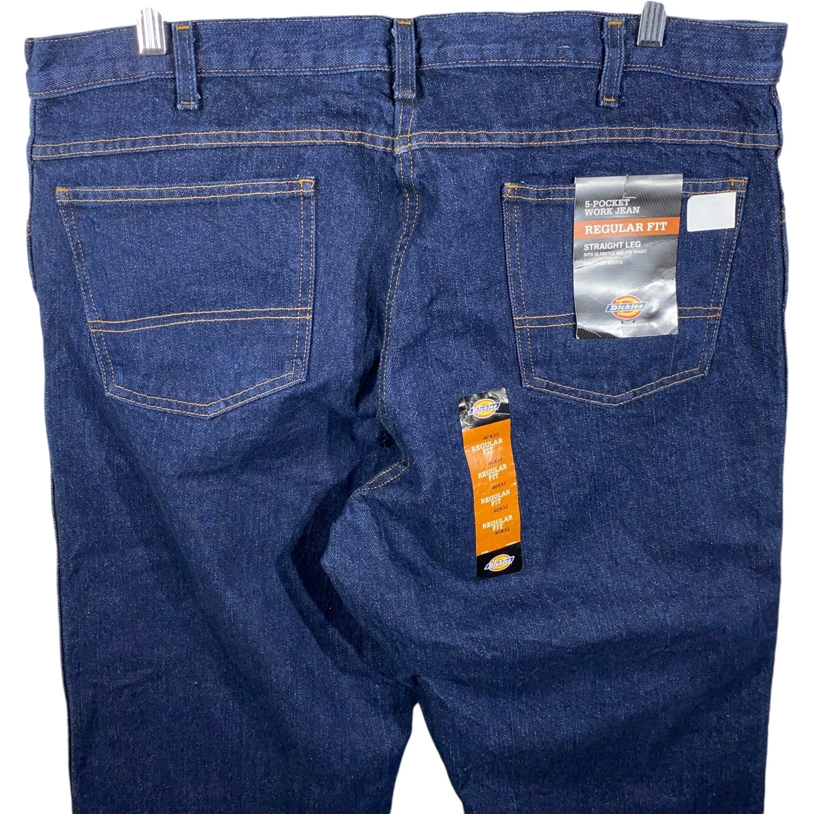 Collection of Dickies Denim Straight Leg Jeans in a gallery layout