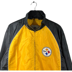 Collection of Pittsburgh Steelers NFL Full Zip Windbreaker in a gallery layout